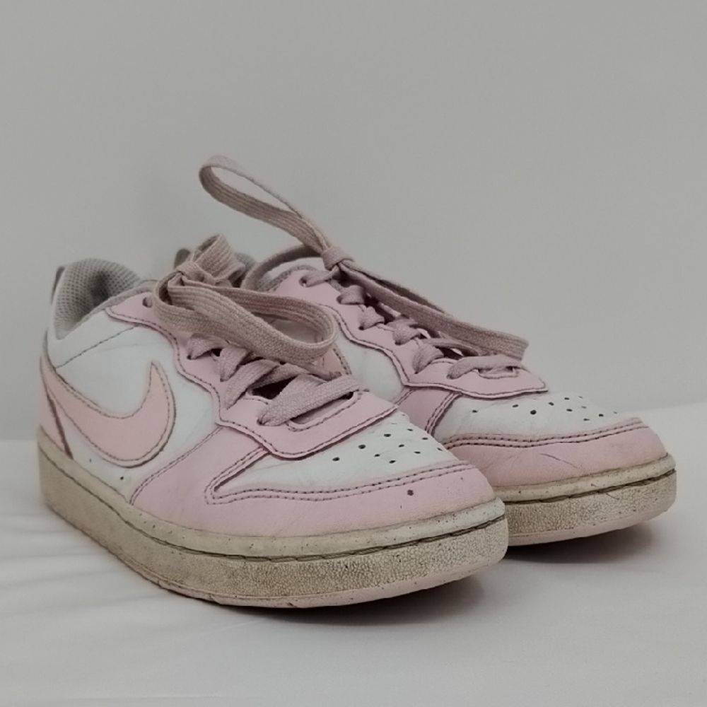 Nike Court Borough Low Recraft Kids DV5456-105 (White/Pink Foam), Size 4Y